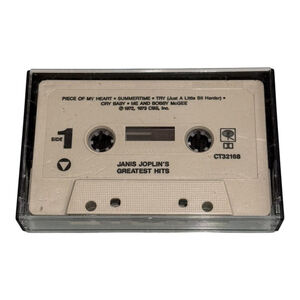 Vintage Janis Joplin Cassette Janis Joplin's Greatest Hits 1973 CT32168 Rock